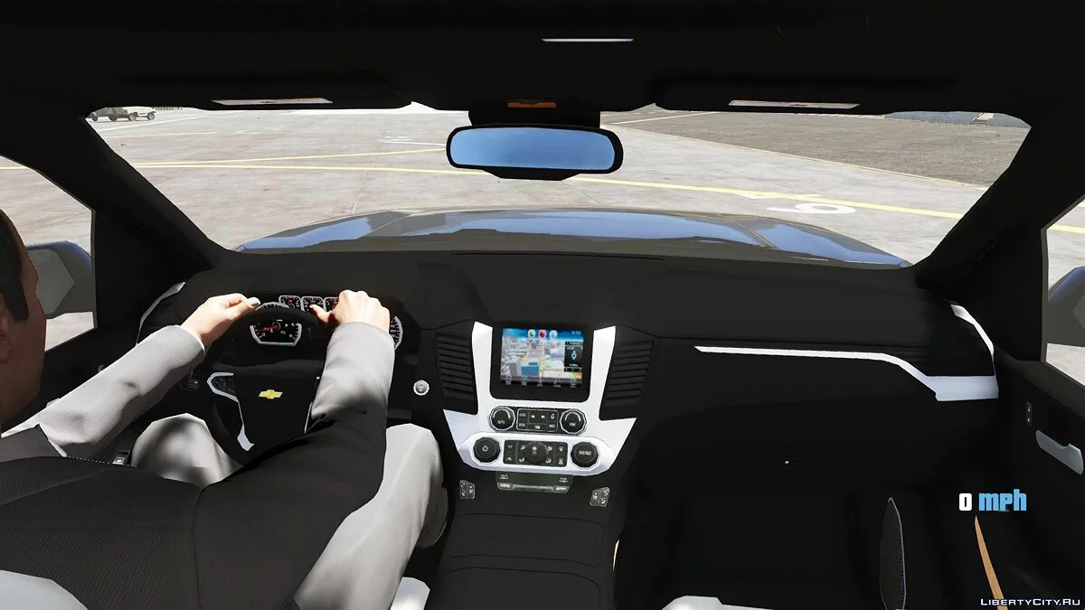 2015 Secret Service Chevy Suburban with gun turret[ARMORED] [REPLACE] 1.0 / GTA 5