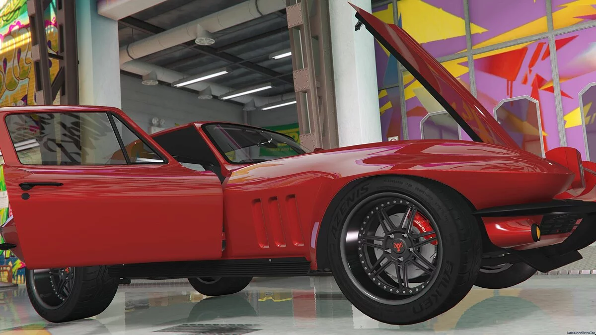 1966 Chevrolet Corvette StingRay (from Fast & Furious 8) 1.0 / GTA 5
