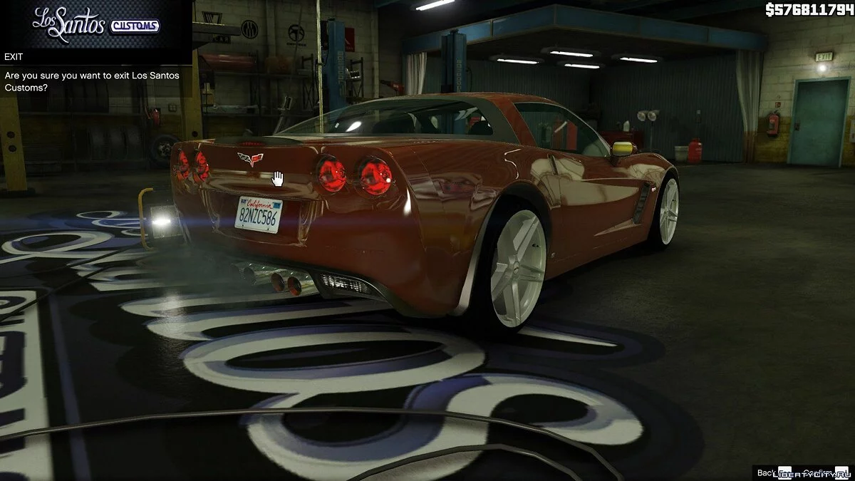 Chevrolet Corvette C6 Z06 2006 (ADD-ON) v2.0 / GTA 5