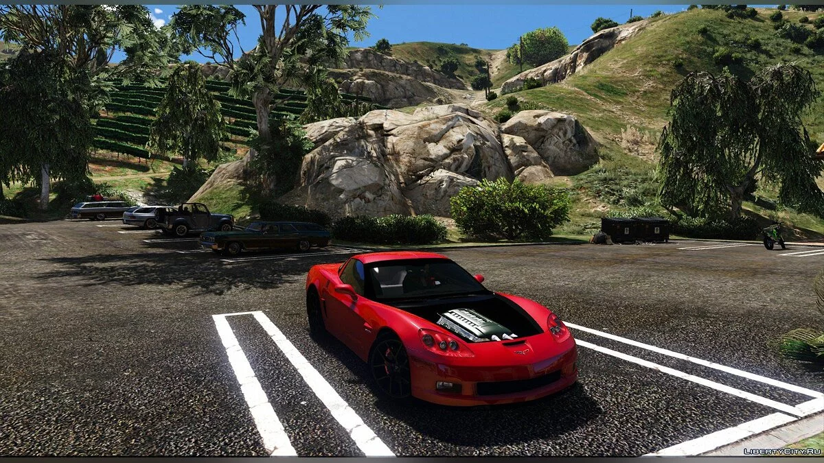 Chevrolet Corvette C6 Z06 2006 [ADD-ON/HQ/3D Engine] V5.0 / GTA 5