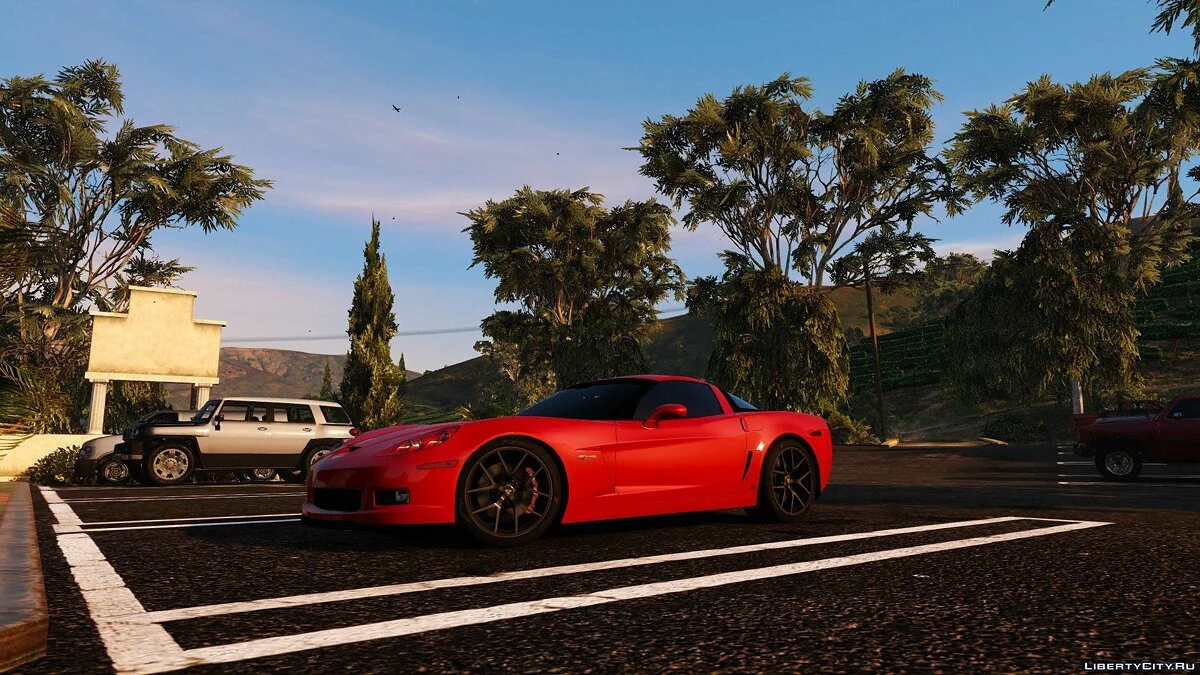 Chevrolet Corvette C6 Z06 2006 [ADD-ON/HQ/3D Engine] V5.0 / GTA 5