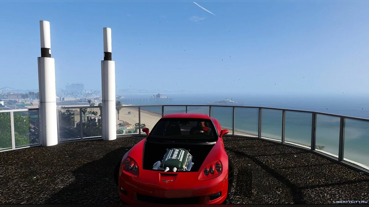 Chevrolet Corvette C6 Z06 2006 [ADD-ON/HQ/3D Engine] V5.0 / GTA 5
