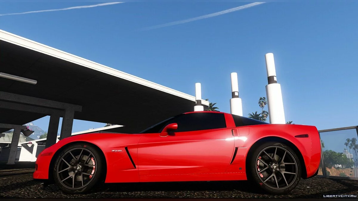 Chevrolet Corvette C6 Z06 2006 [ADD-ON/HQ/3D Engine] V5.0 / GTA 5