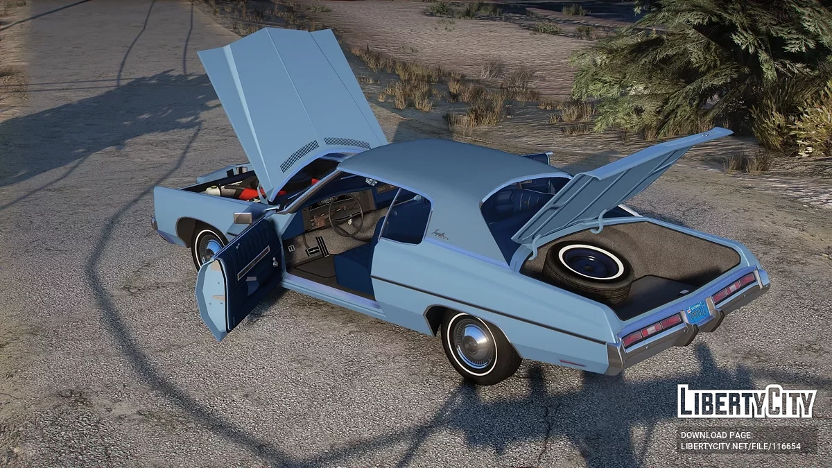 1972 Chevrolet Impala [Add-On | LODs | Extras] 1.3 / GTA 5