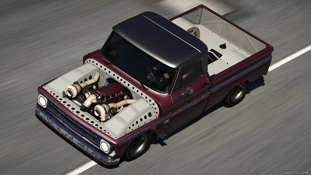2016 Chevrolet C10 Classic Car Studio Tiffany [Add-On | OIV | Animated Engine | Tuning] 1.1 / GTA 5