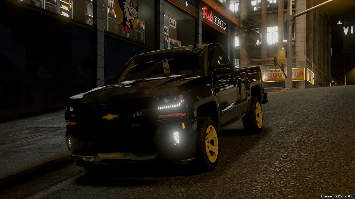 Chevrolet Silverado 2018 Single Cab 1.0 / GTA 5