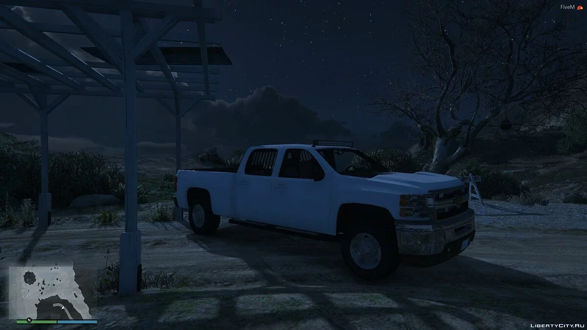 2012 Chevy Silverado 2500HD [Add-on/Non-ELS/Blue-Lights] / GTA 5