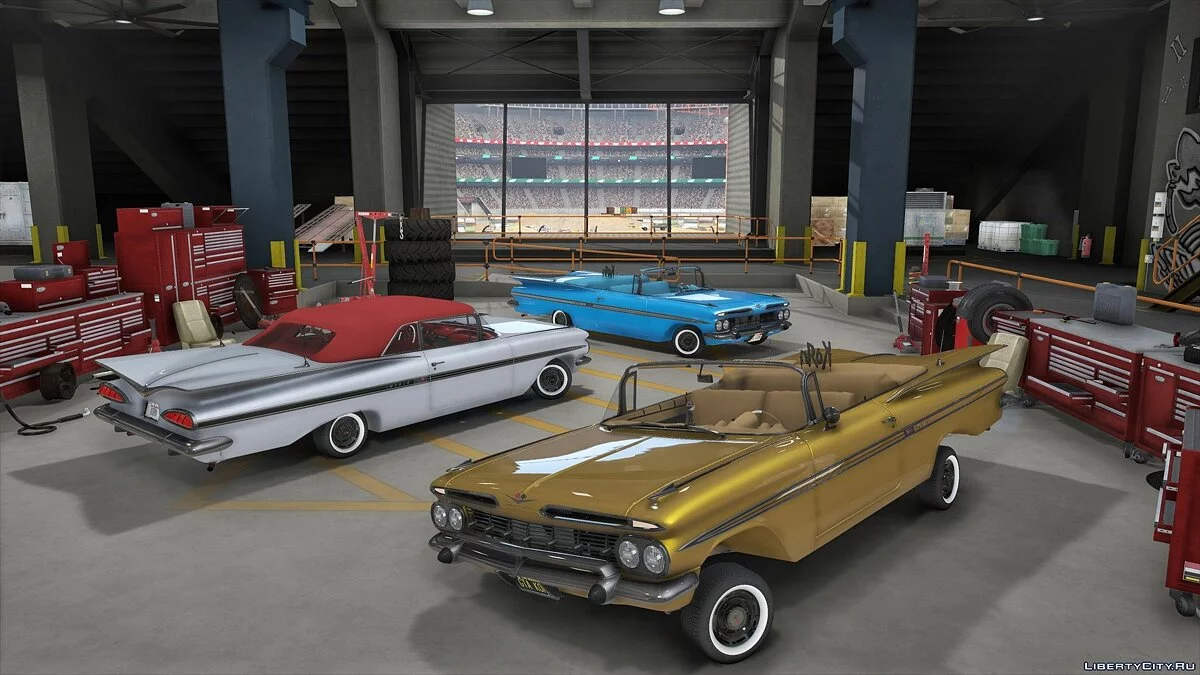 1959 Chevrolet Impala Convertible v1 / GTA 5