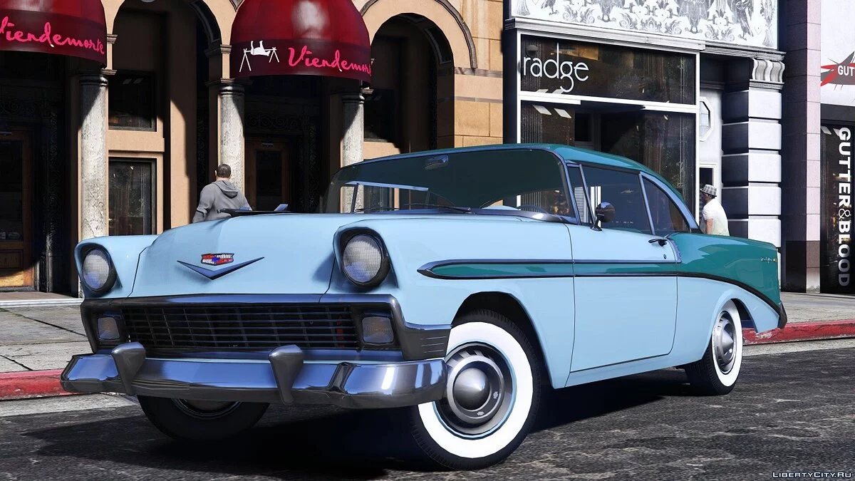 1956 Chevrolet Bel Air & Nomad [Add-On | LODs] 1.3 / GTA 5