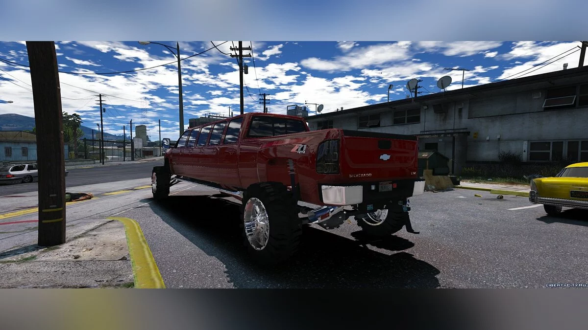 Chevy Silverado 10 Дверей / GTA 5
