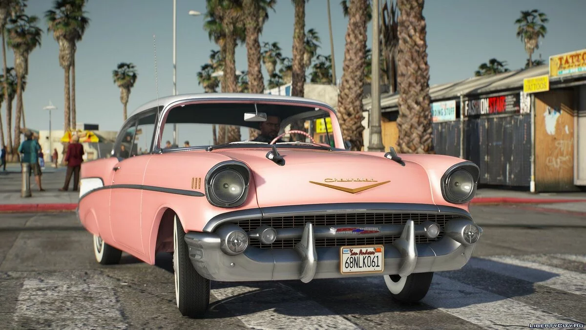 1957 Chevrolet Bel Air [Add-On | LODs | Template] 1.0 / GTA 5