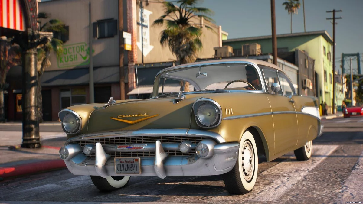 1957 Chevrolet Bel Air [Add-On | LODs | Template] 1.4 / GTA 5