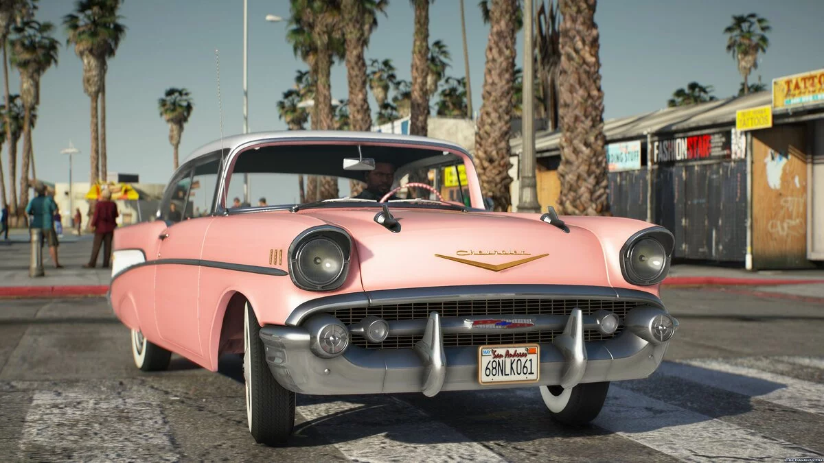 1957 Chevrolet Bel Air [Add-On | LODs | Template] 1.4 / GTA 5