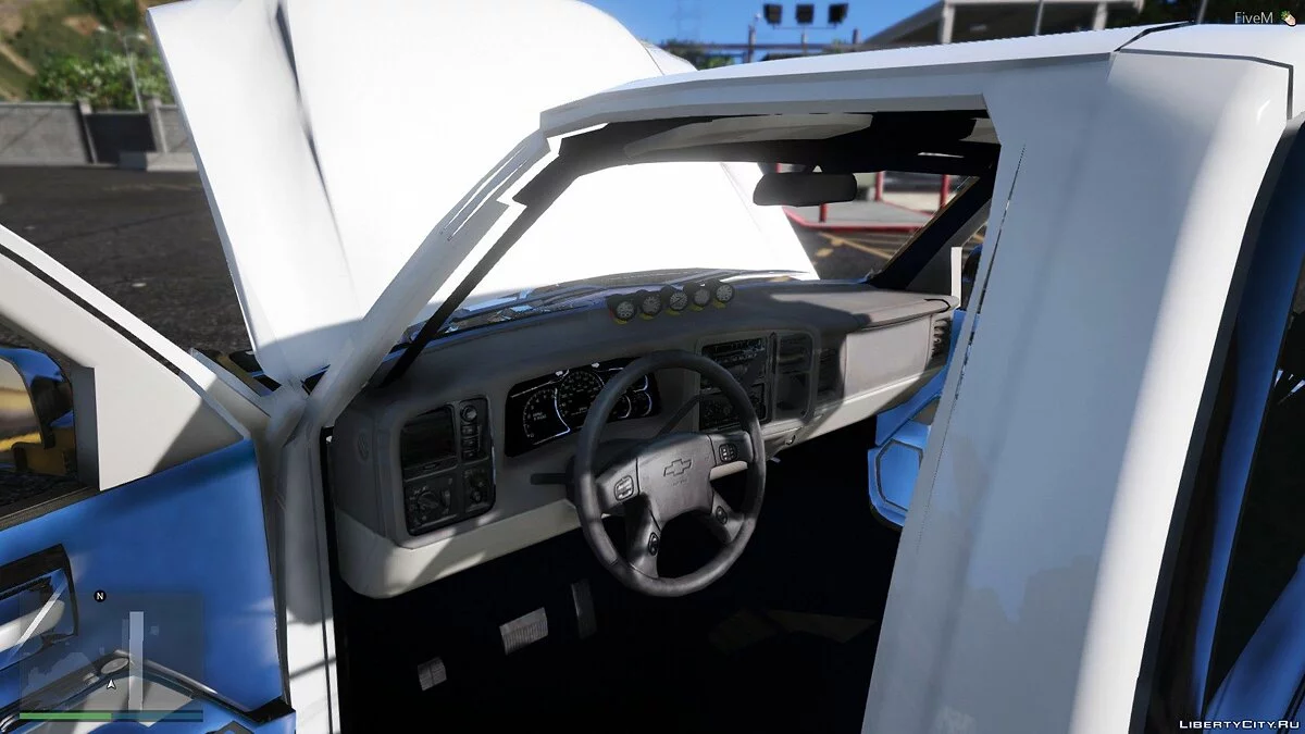 Drag Chevy Silverado Cat Eye Single Cab [FIVE-M] 1.0 / GTA 5