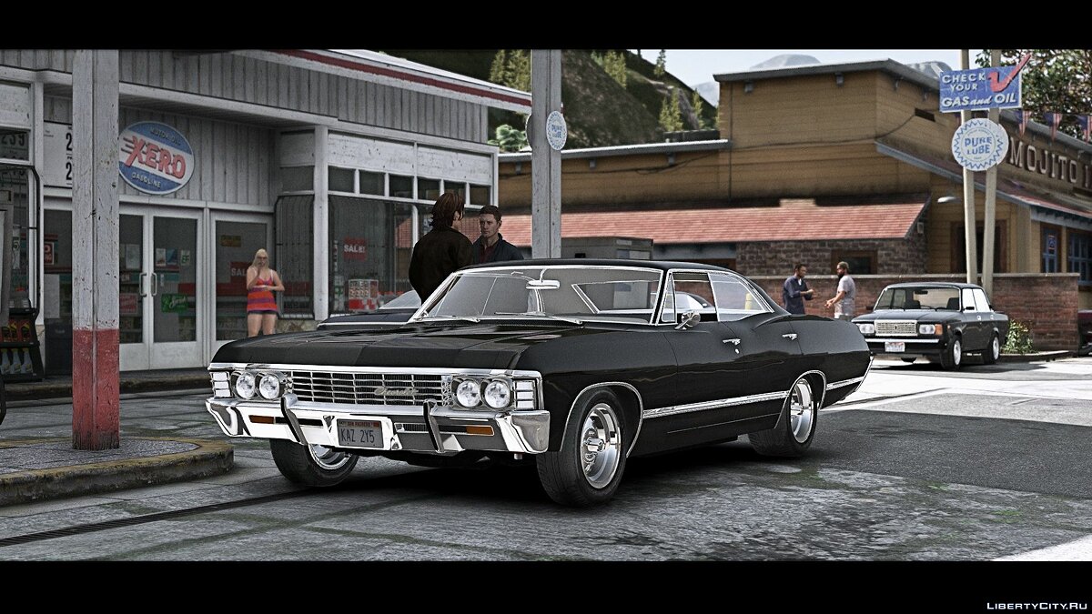 Скачать Chevrolet Impala 1967 из сериала 