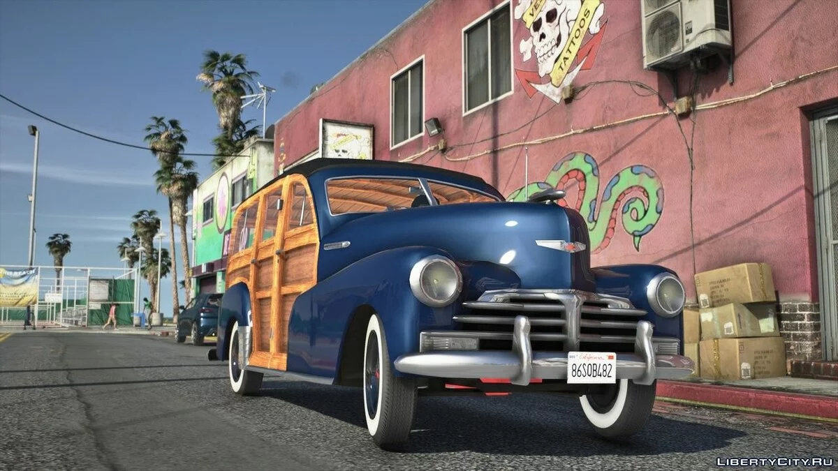 1948 Chevrolet Fleetmaster Woody [Add-On | LODs] 1.1 / GTA 5