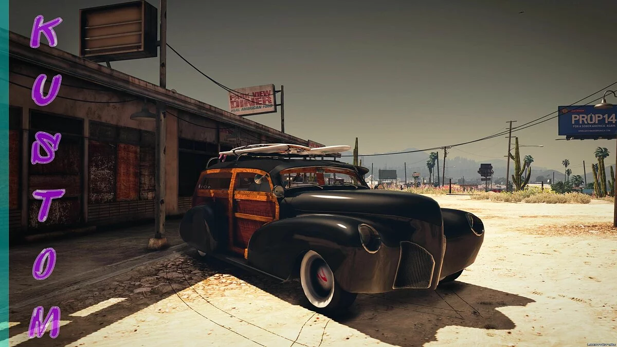 1948 Chevrolet Fleetmaster Woody Custom [ADDON|EXTRAs|LODs] V1 / GTA 5
