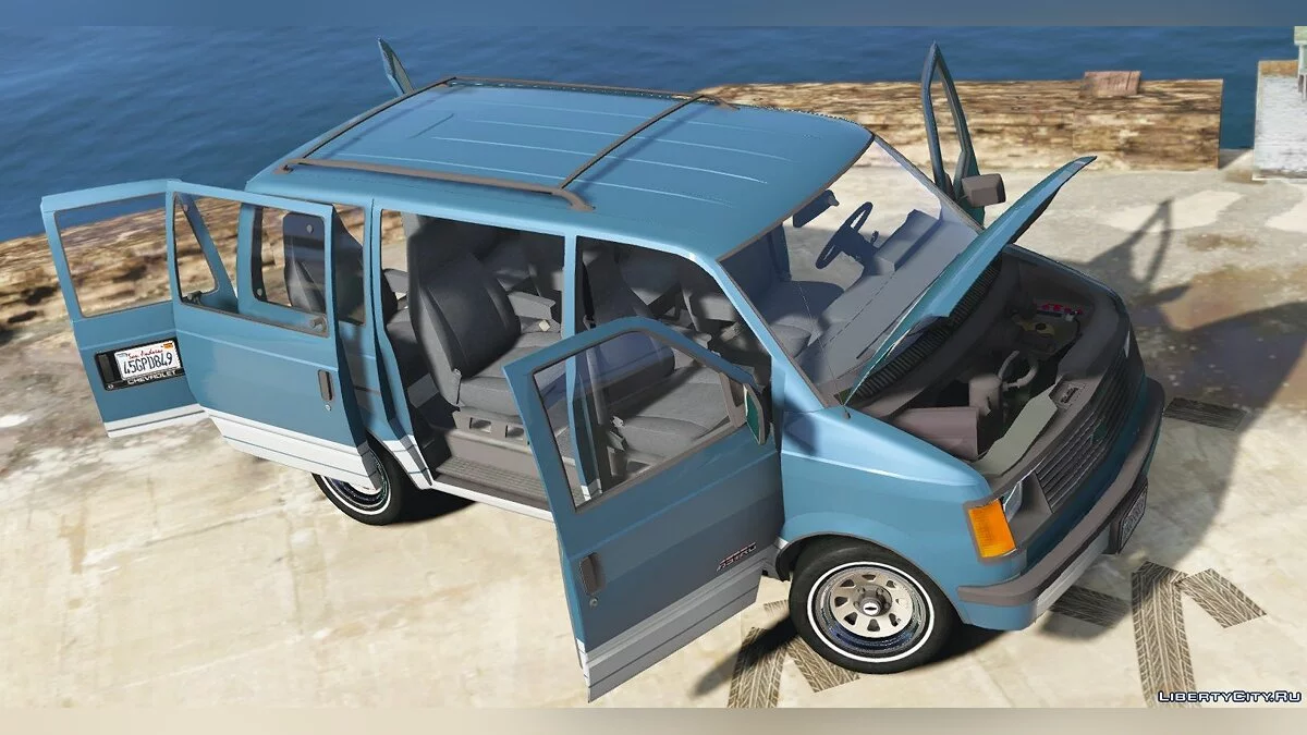 1988 Chevrolet Astro 3-Car Pack [Add-On / Replace | Extras | LODs | Template] 1.1 / GTA 5