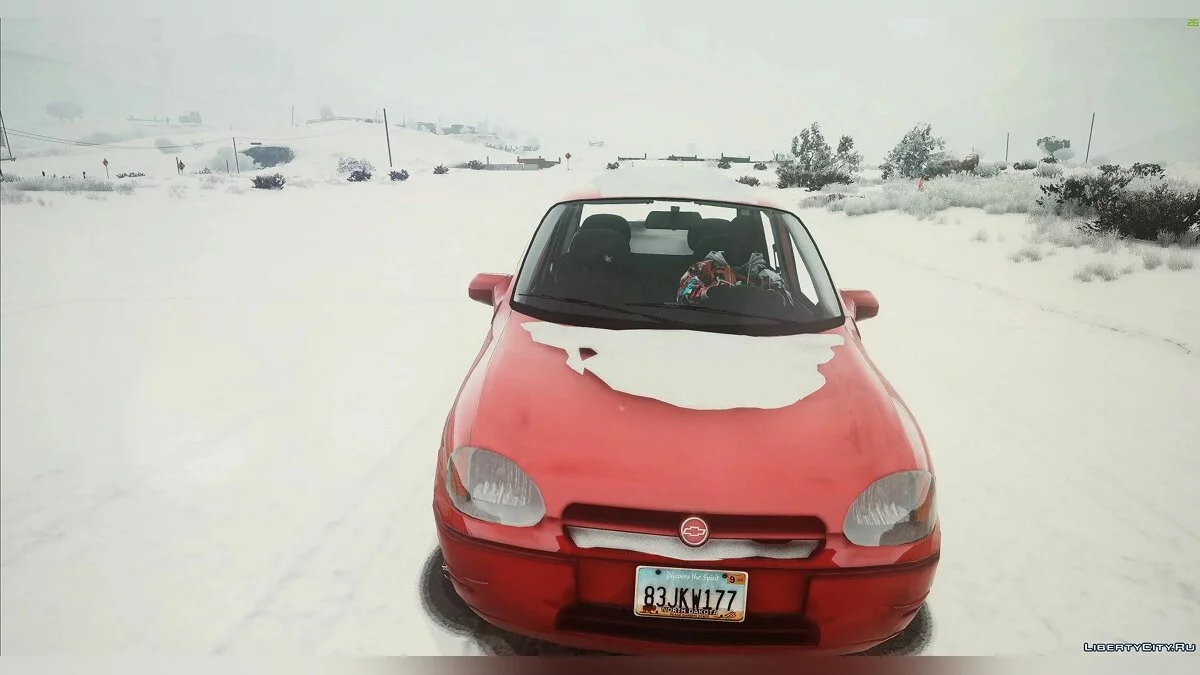 Chevrolet Corsa Saloon [ Asea2 replace | Snow ] 1.0 / GTA 5