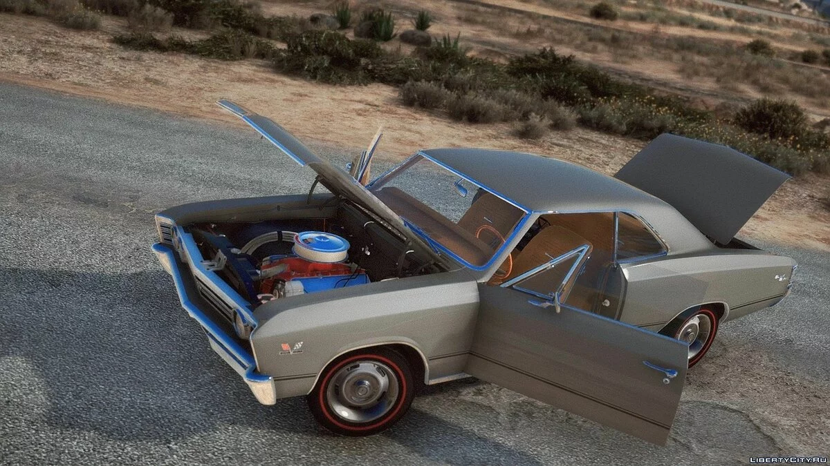 1967 Chevrolet Chevelle Super Sport 396 [Add-On | LODs | Template] 1.1 / GTA 5