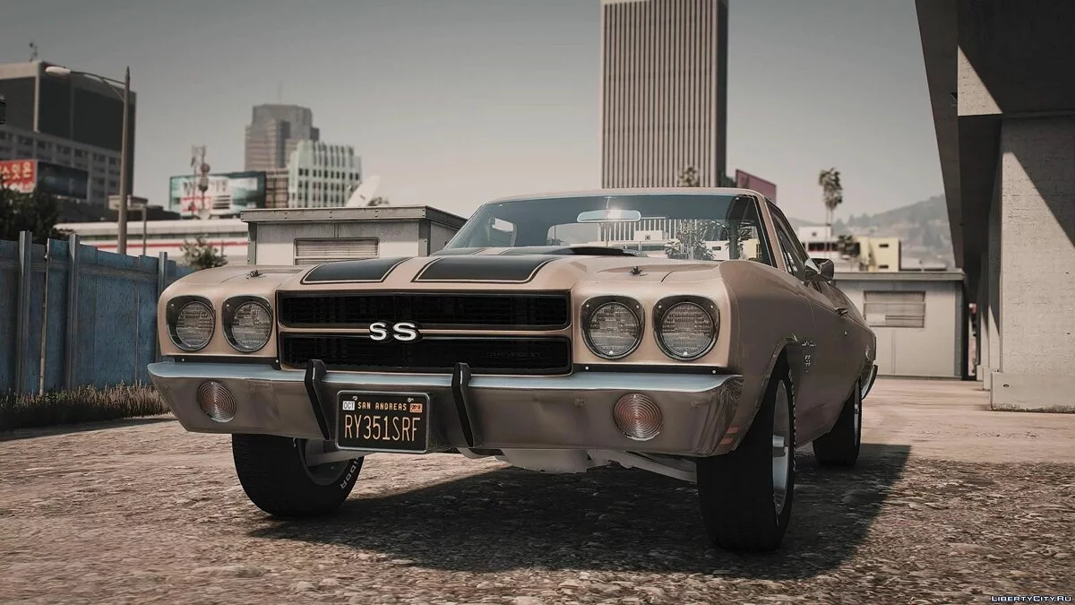 1970 Chevrolet El Camino SS [Add-On | LODs] 1.1 / GTA 5