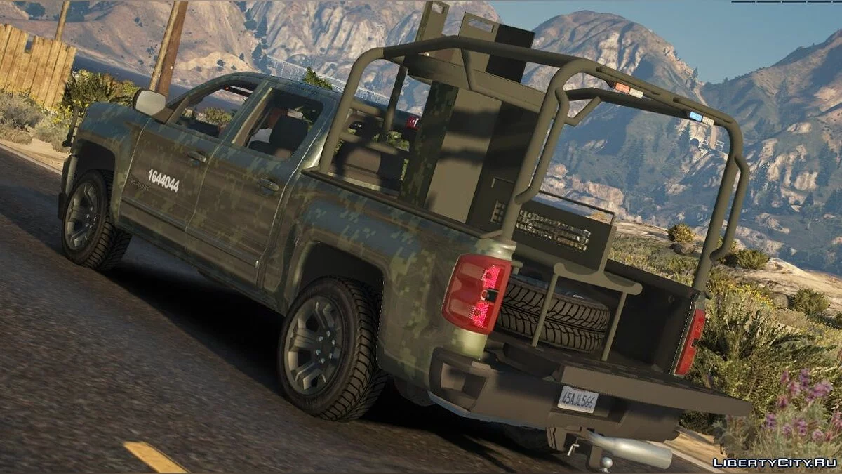 Chevrolet Cheyenne 2017 (SEDENA) [Add-On | Replace] 1.1 / GTA 5