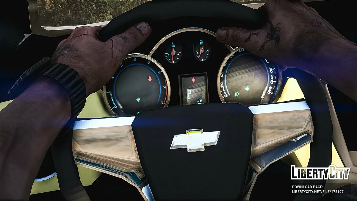 Chevrolet Cruze 2012 (модифицированный) / GTA 5