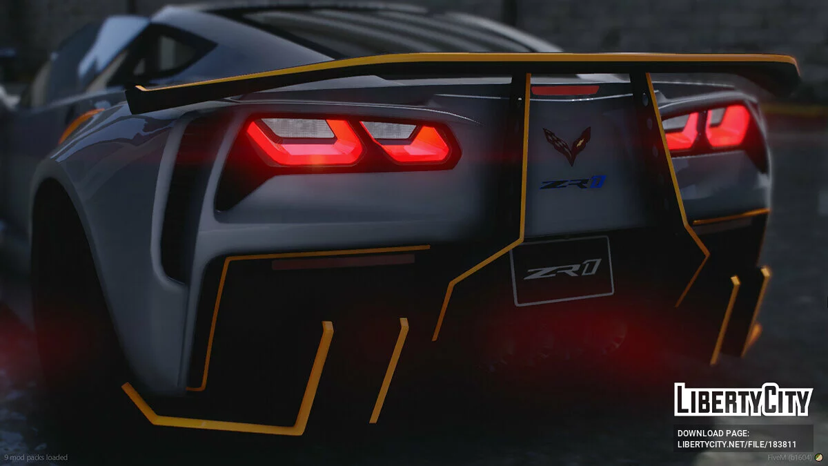 2019 Chevrolet Corvette C7 ZR1 Carmstyle Design / GTA 5