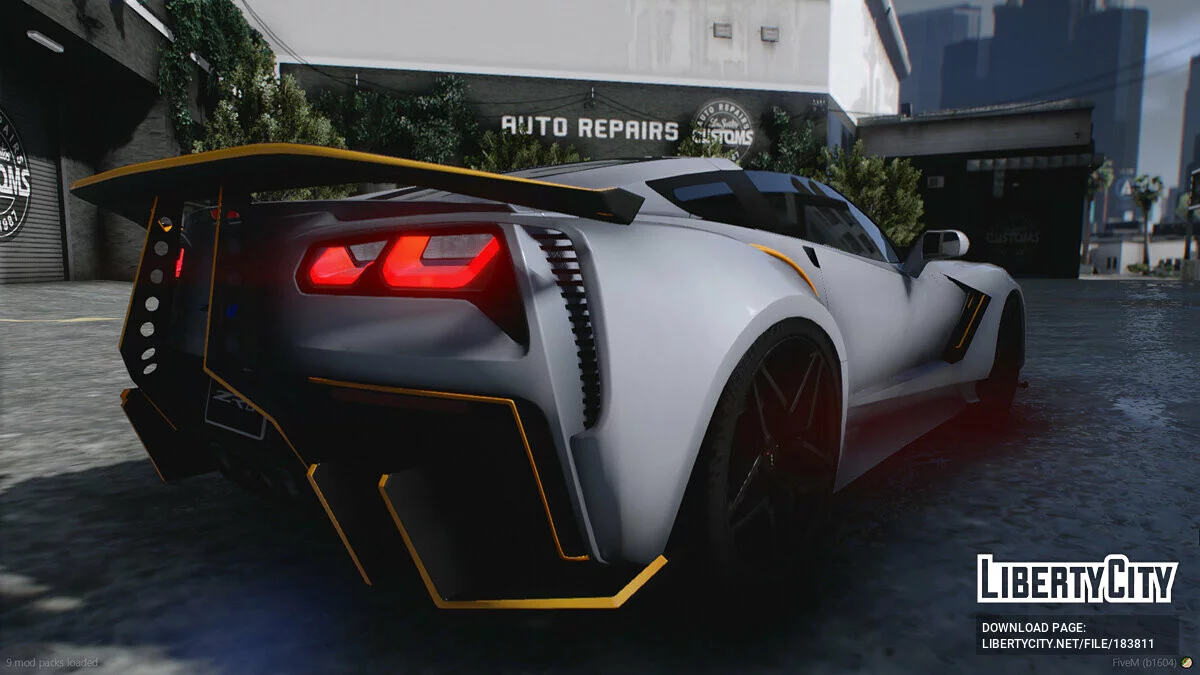 2019 Chevrolet Corvette C7 ZR1 Carmstyle Design / GTA 5