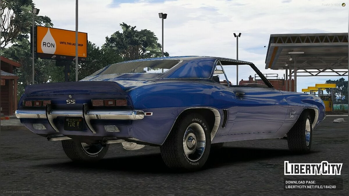 Chevrolet Camaro SS 396 1969 v1.0 / GTA 5