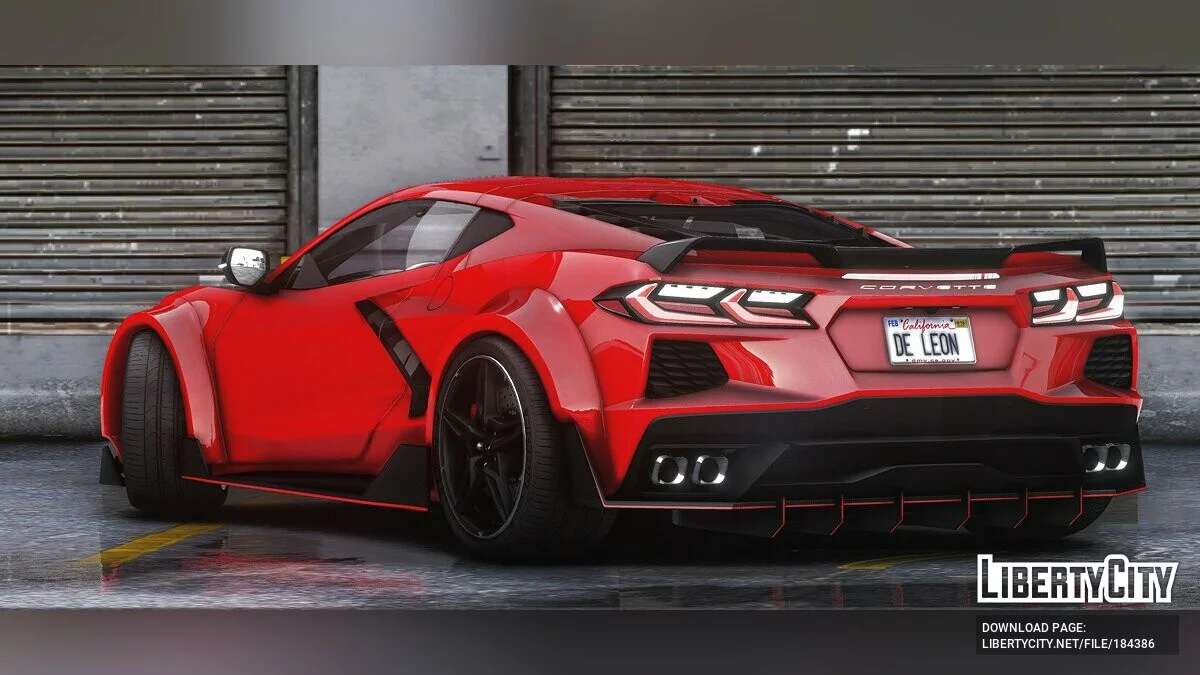 Chevrolet Corvette C8 Speed Hunter Body Kit / GTA 5