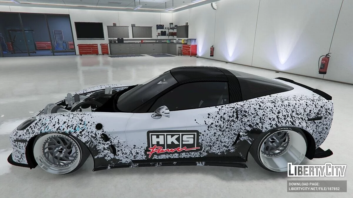 Chevrolet Corvette C6 WideBody / GTA 5