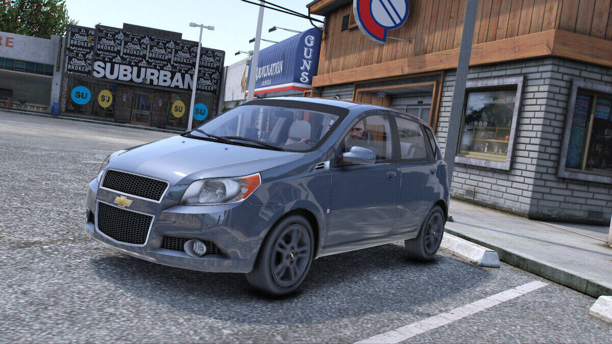 Скачать Chevrolet Aveo HD 2011 для GTA 5