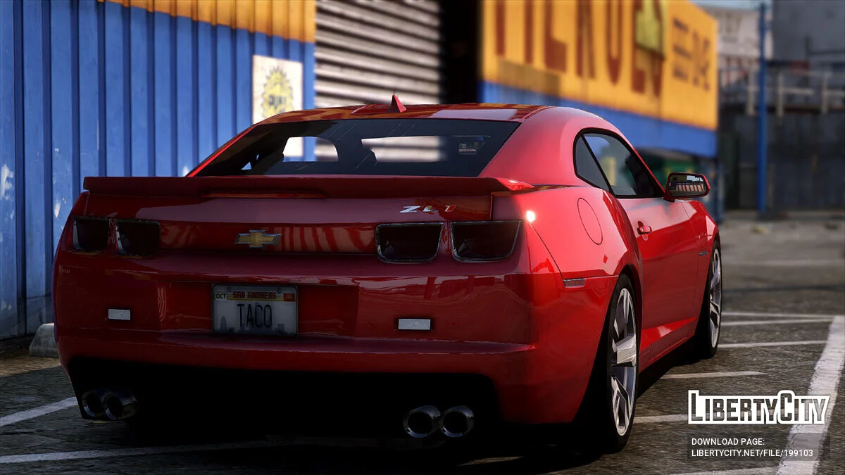 2012 Camaro ZL1 [Add-On | Template | LODs] 1.1 / GTA 5