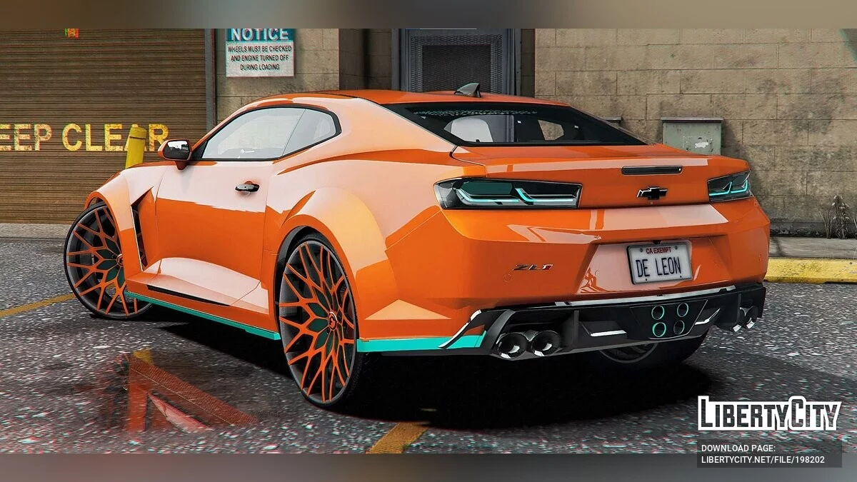 Chevrolet Camaro ZL1 Forgiato Rims / GTA 5