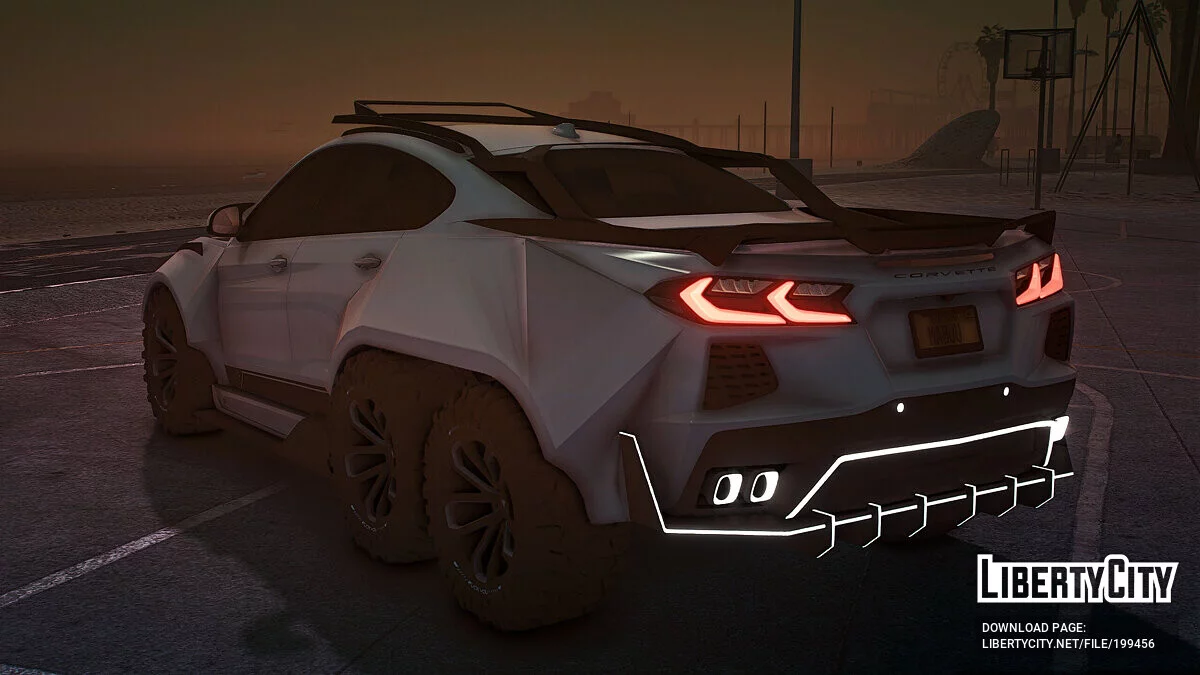 Chevrolet Corvette 6x6 / GTA 5