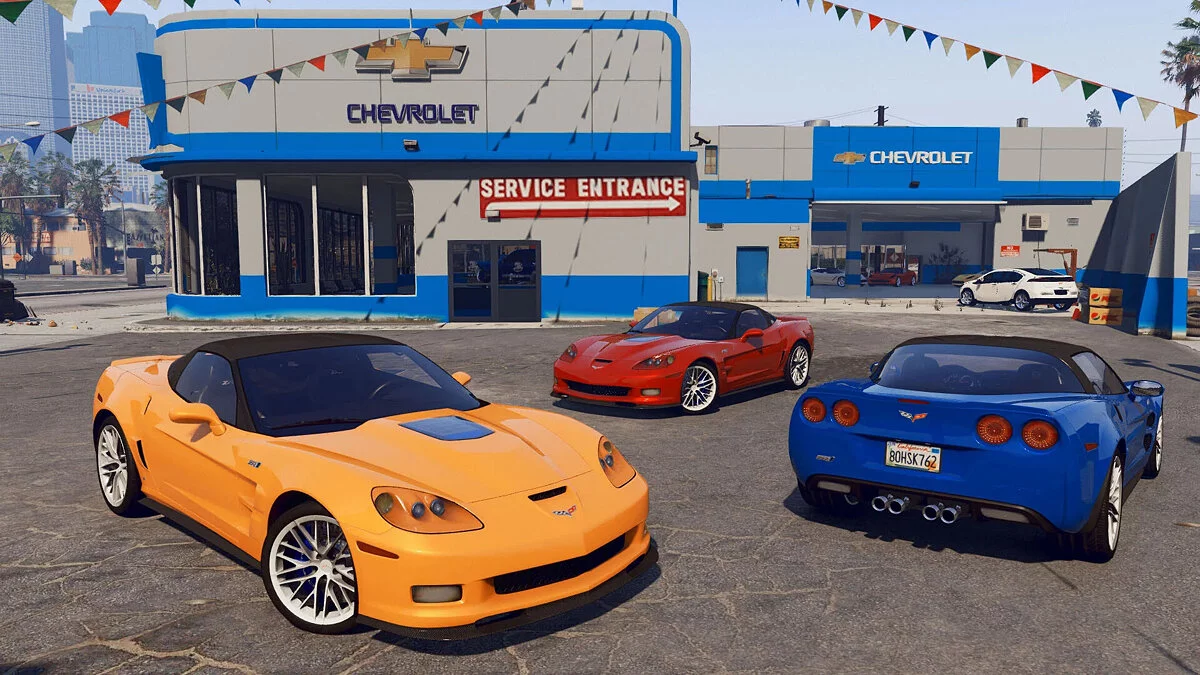 Chevrolet Corvette C6 ZR1 '09 / GTA 5