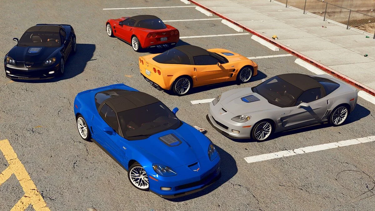 Chevrolet Corvette C6 ZR1 '09 / GTA 5