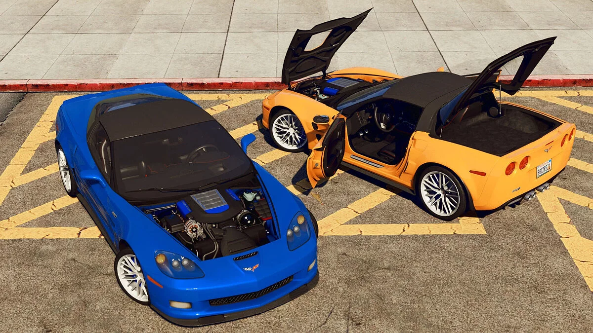 Chevrolet Corvette C6 ZR1 '09 / GTA 5
