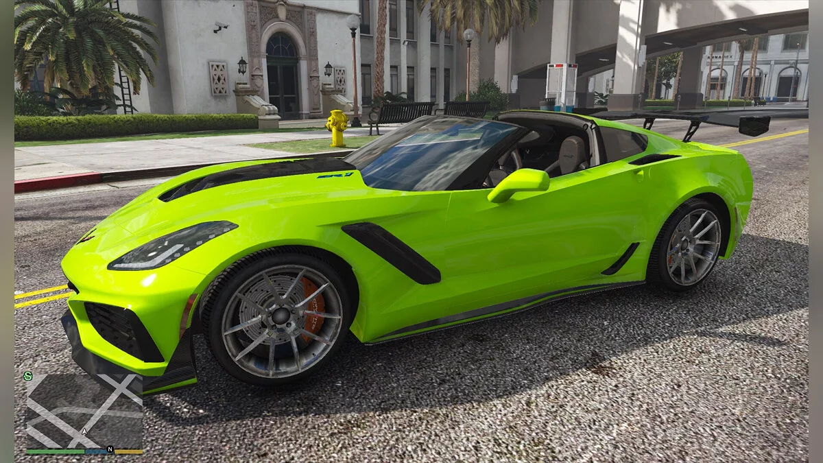 Chevrolet Corvette ZR1 2019 v1.0 / GTA 5