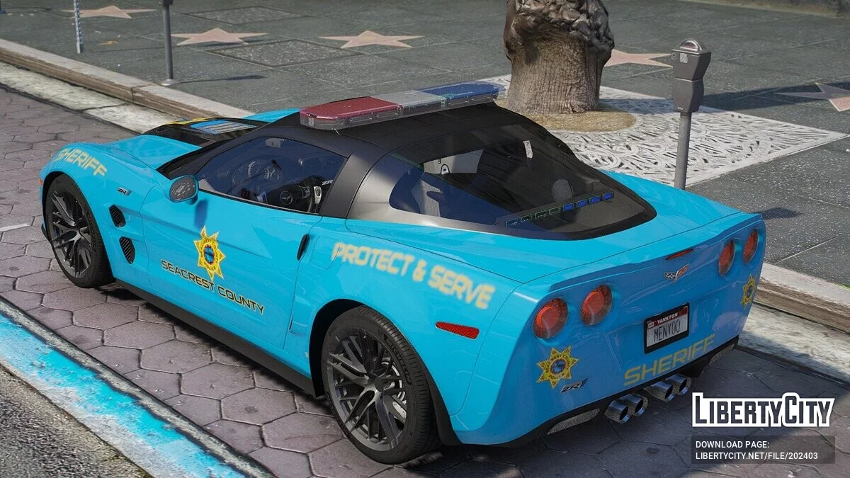 Chevrolet Corvette ZR1 NFS Hot Pursuit Police v1.0 / GTA 5