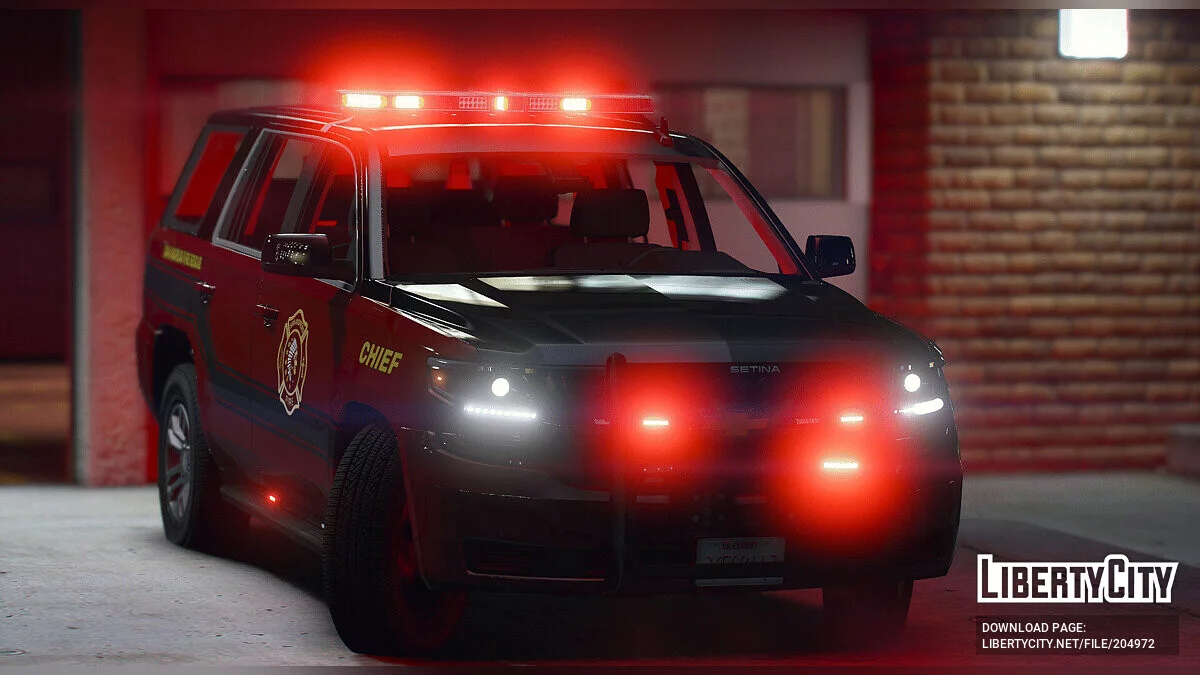 2020 Chevrolet Tahoe Fire Command v1.0 / GTA 5
