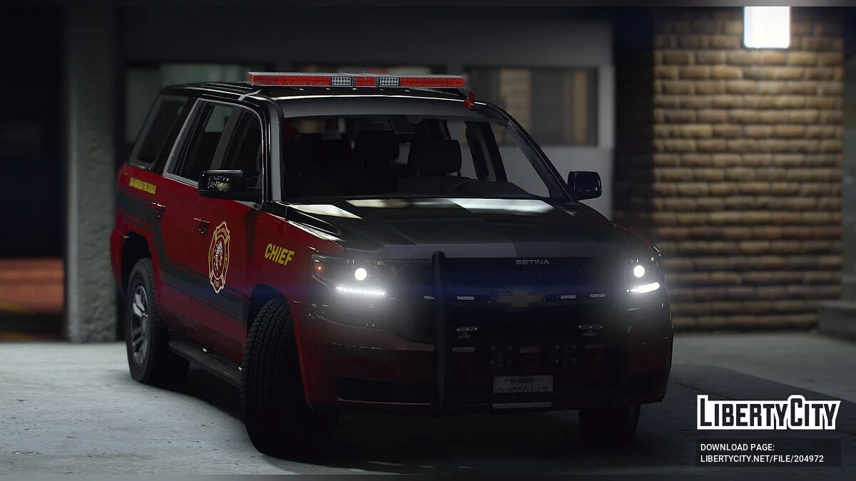 2020 Chevrolet Tahoe Fire Command v1.0 / GTA 5