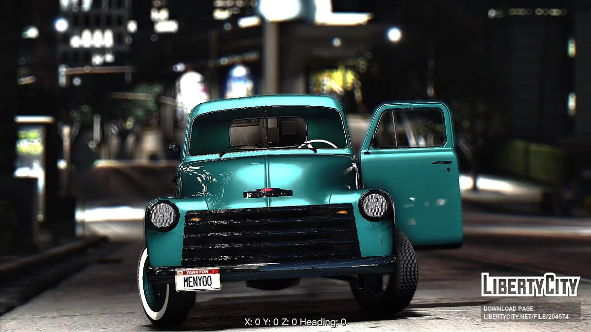 Chevrolet Pickup 1950 v1.0 / GTA 5
