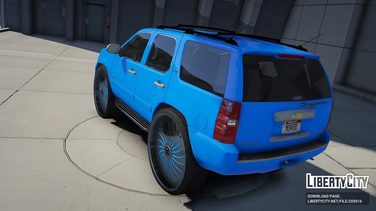 Chevrolet Tahoe on 34s v1.5 / GTA 5