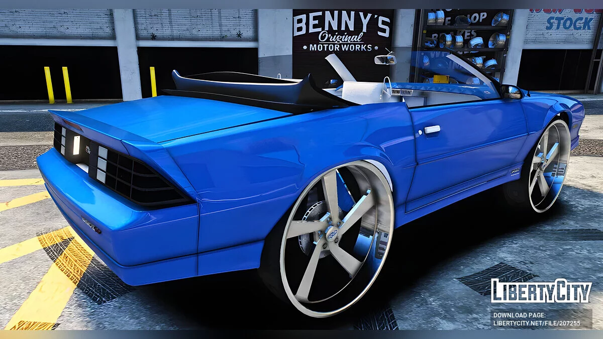 1990 Chevrolet Camaro ZL1 Convertible Donk / GTA 5