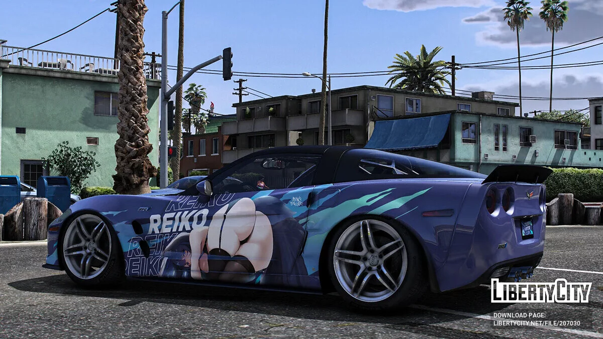 2009 Chevrolet Corvette ZR1 Reiko paintjob / GTA 5