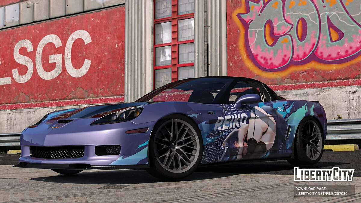 2009 Chevrolet Corvette ZR1 Reiko paintjob / GTA 5