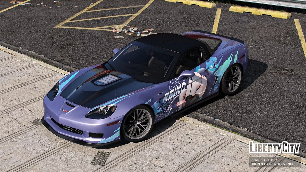 2009 Chevrolet Corvette ZR1 Reiko paintjob / GTA 5