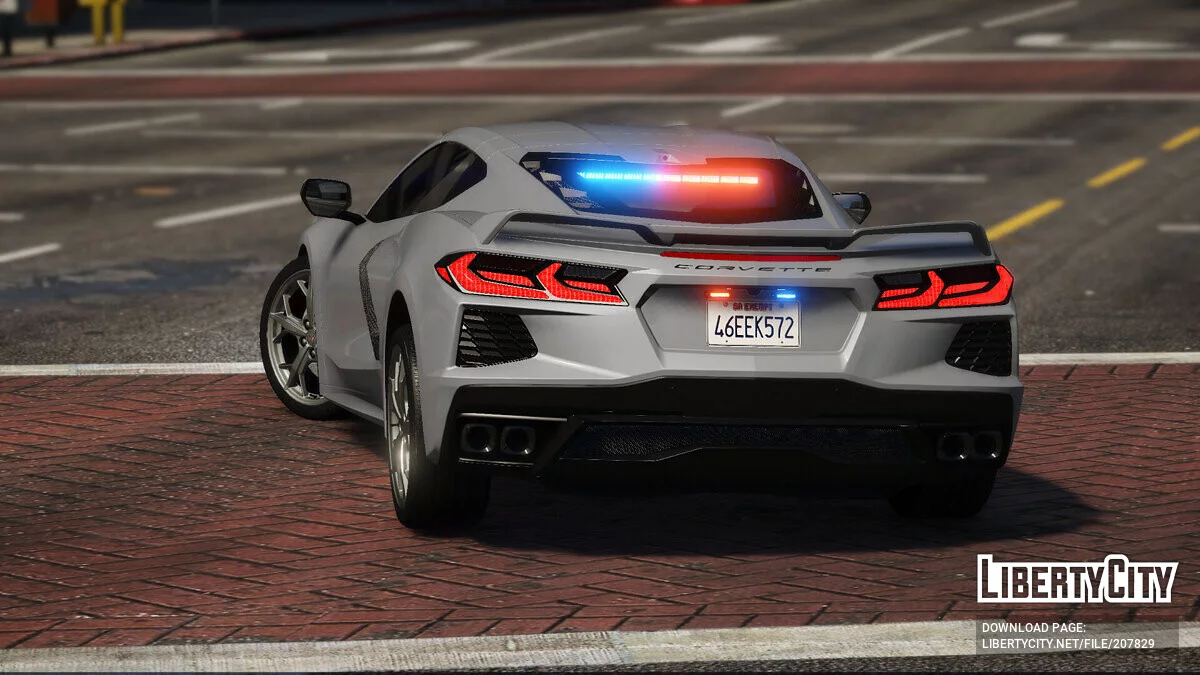 2020 Chevrolet Corvette C8 Unmarked / GTA 5